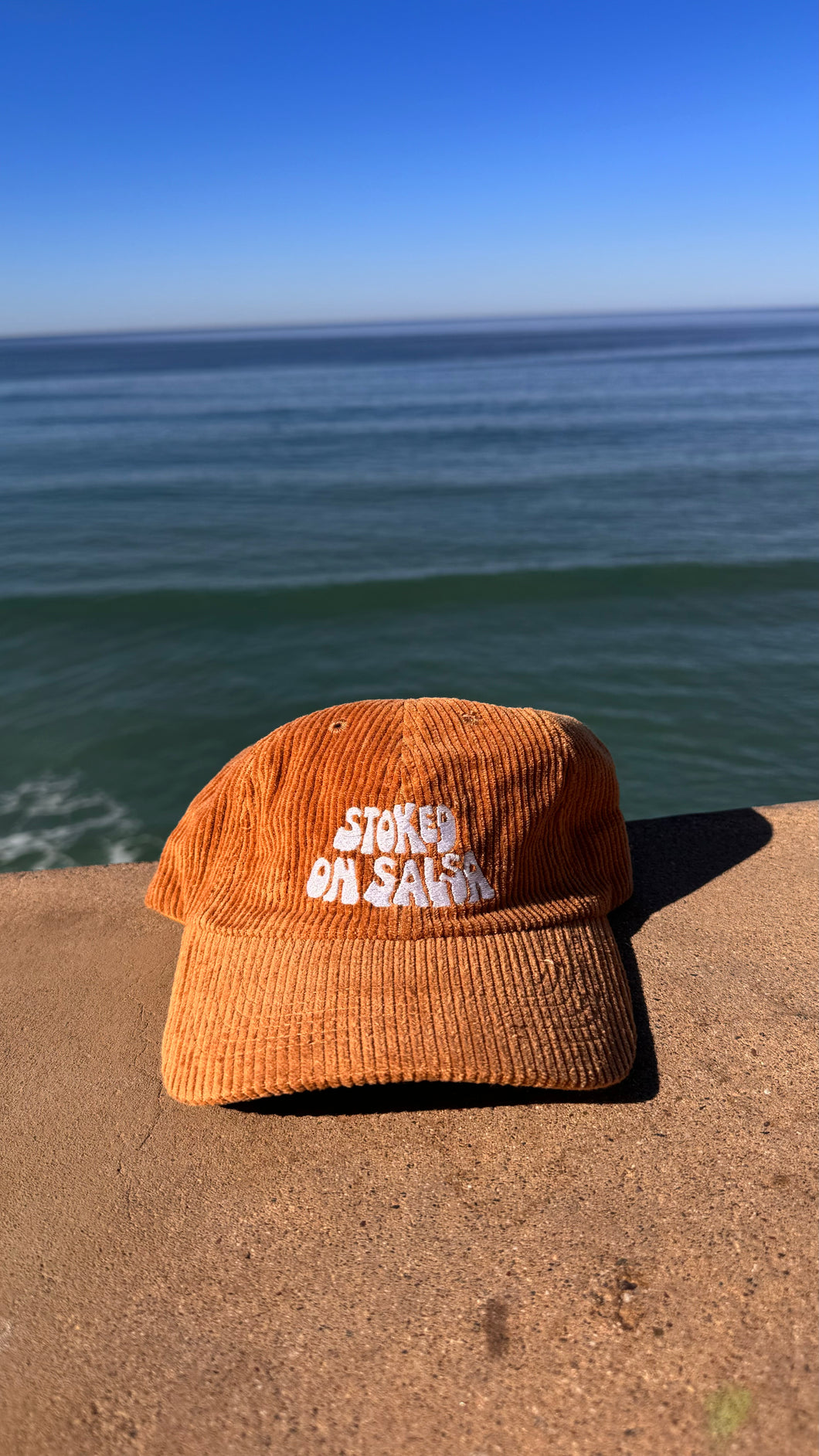 Brown SOS Corduroy