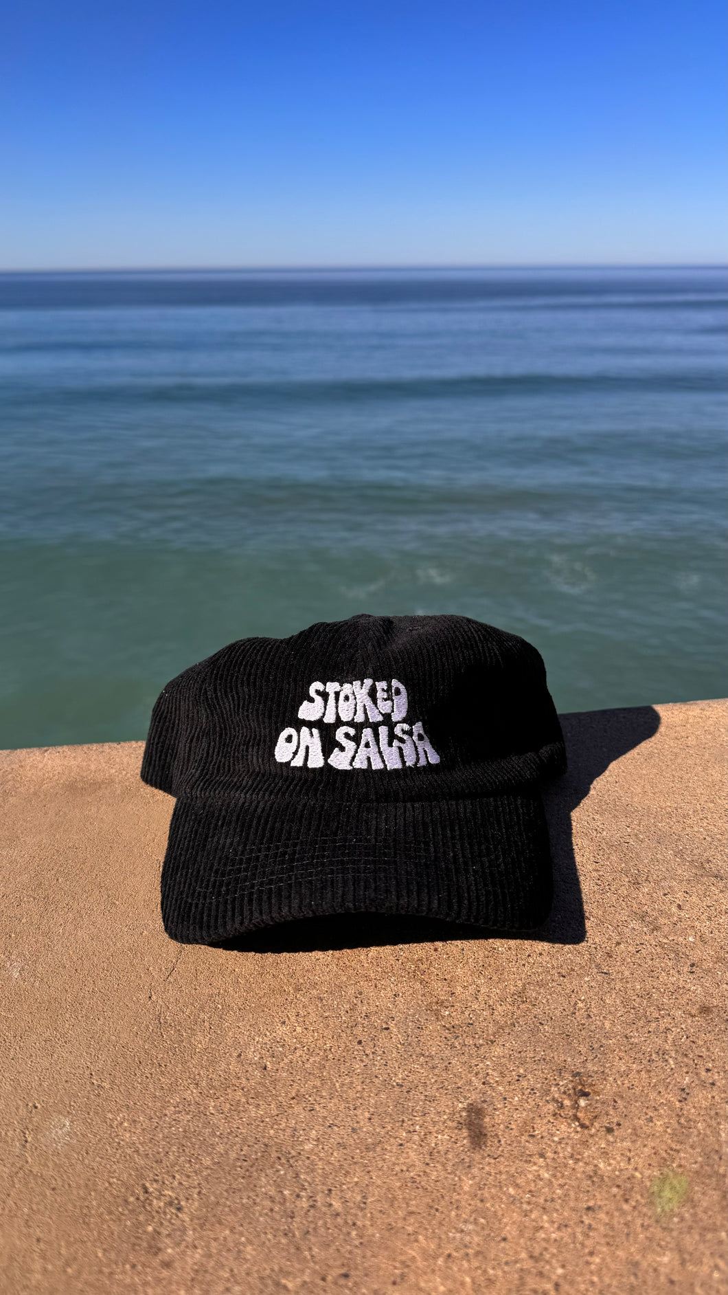 Black SOS Corduroy