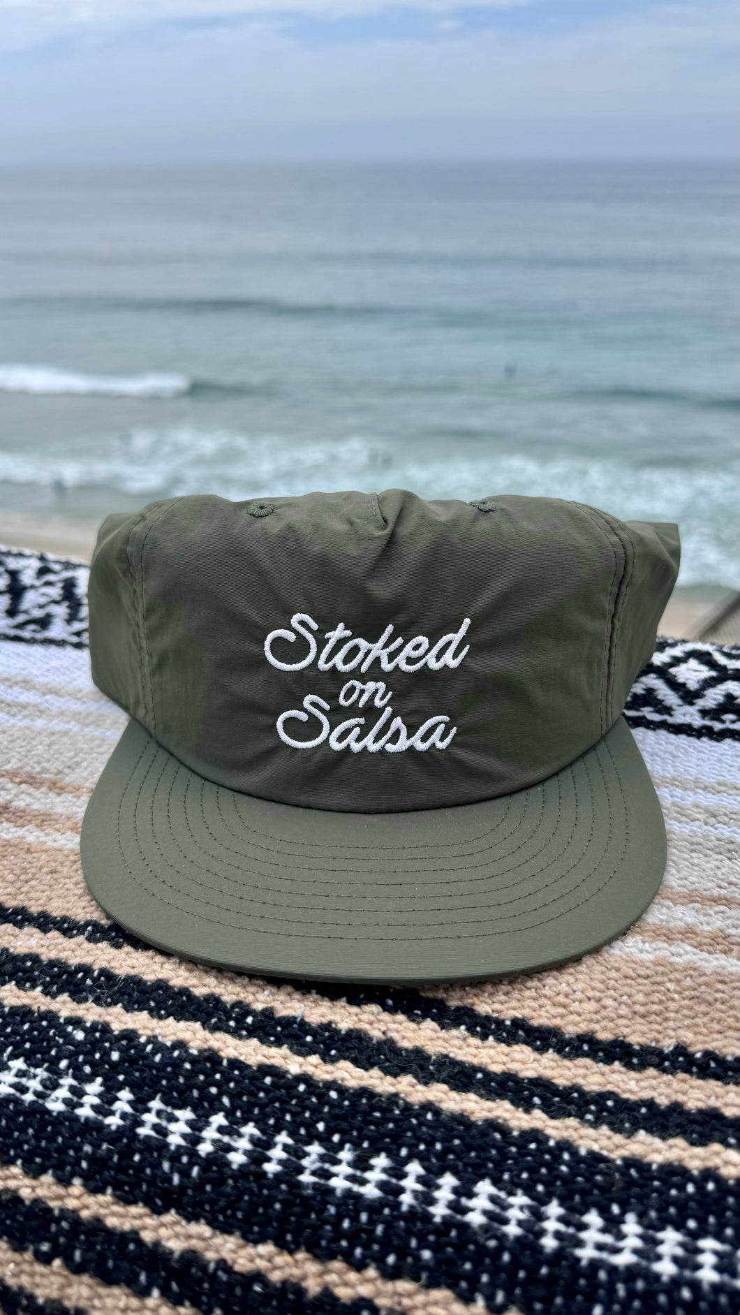 Army Green Nylon SnapBack