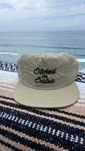 Khaki Nylon SnapBack