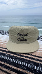 Khaki Nylon SnapBack