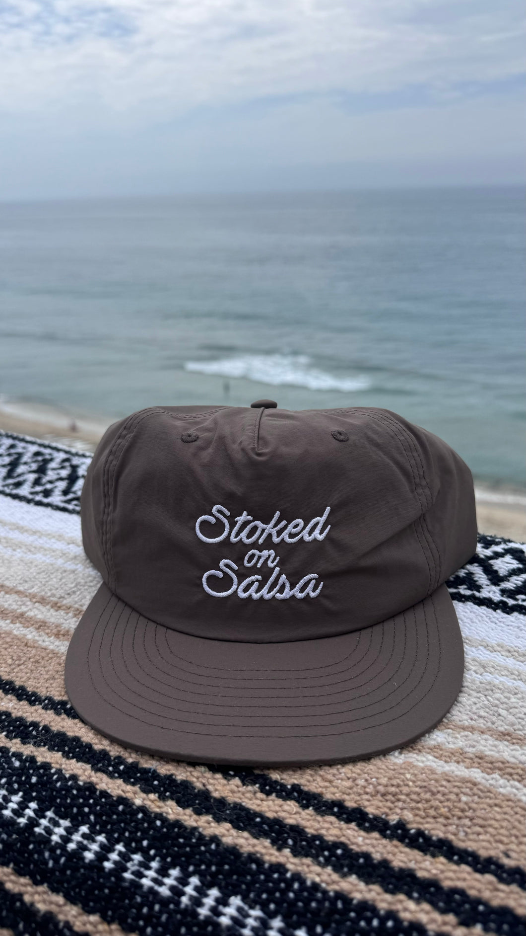 Brown Nylon SnapBack