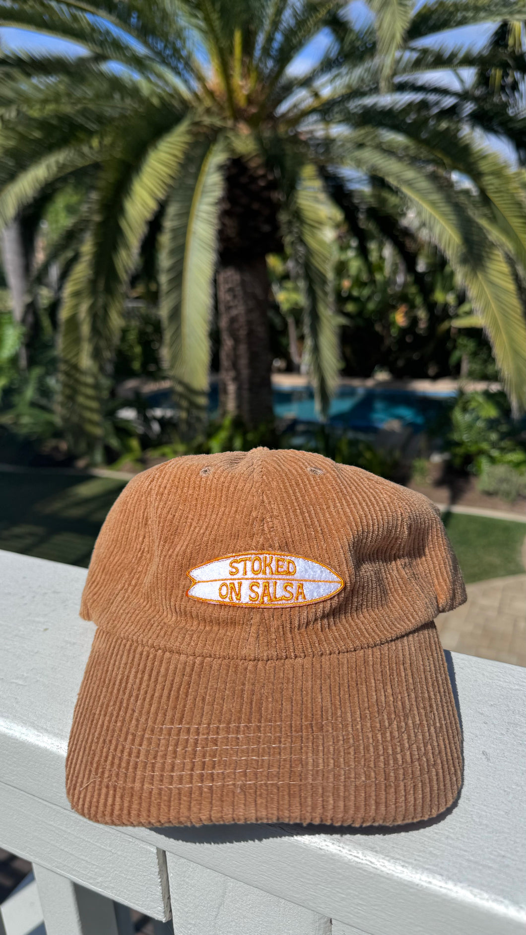 Brown SOS Corduroy Surfboard