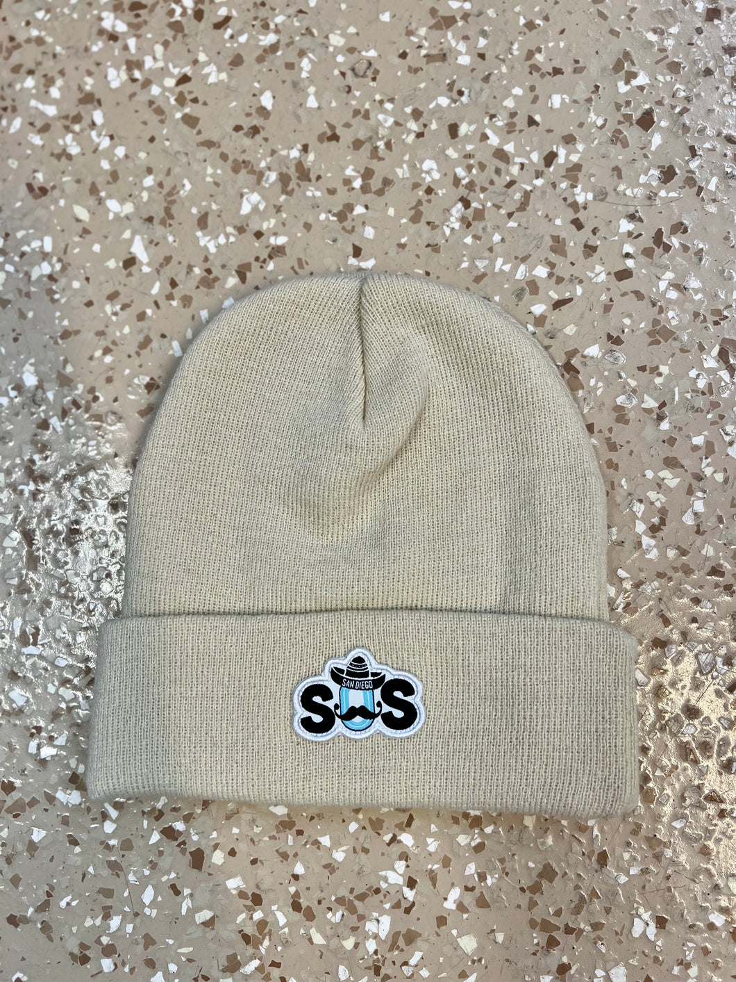 Tan Beanie