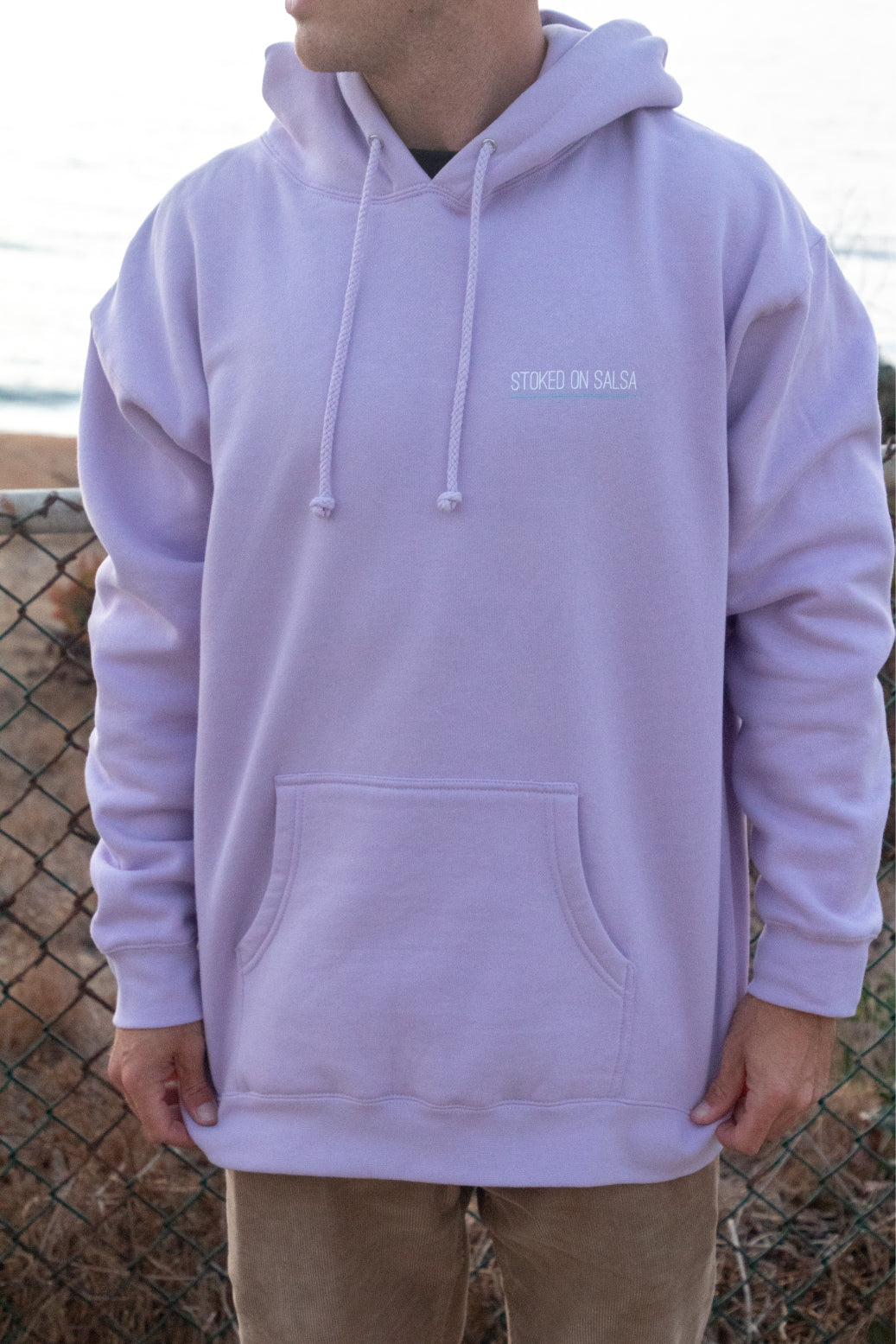 Classic SOS Hoodie Lavender